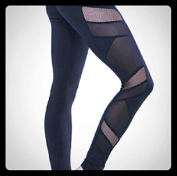 Electric Yoga Pants & Jumpsuits Last One Electric Yoga Sexy Mesh